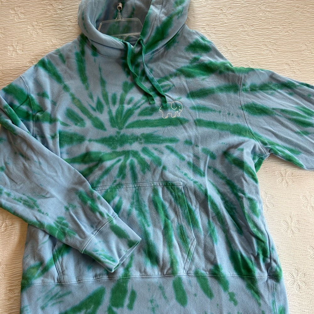Ivory Ella Hoodie blue green size M - Picture 2 of 12